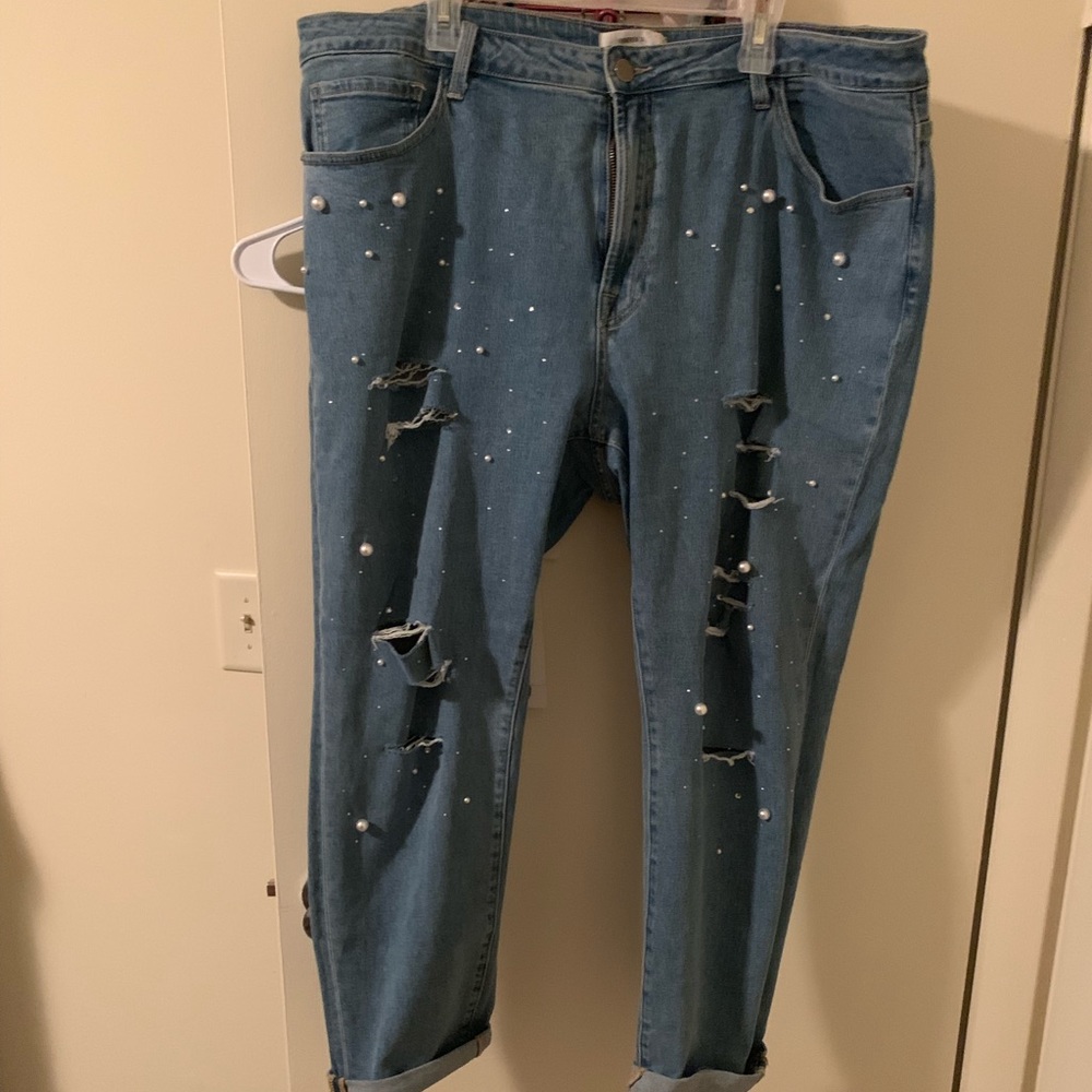 Plus size jeans